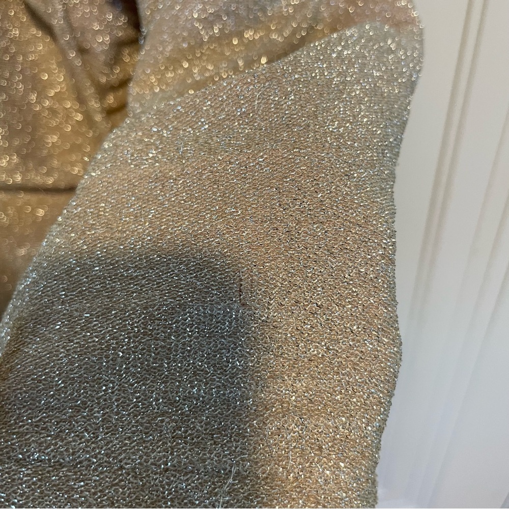 Babyboo Capri Mini Dress in Gold Sparkle Size XS - Picture 5 of 5